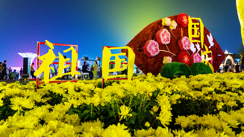 啤酒城、北茶商街“雙節(jié)”活動(dòng)活躍節(jié)日經(jīng)濟(jì)(圖1)