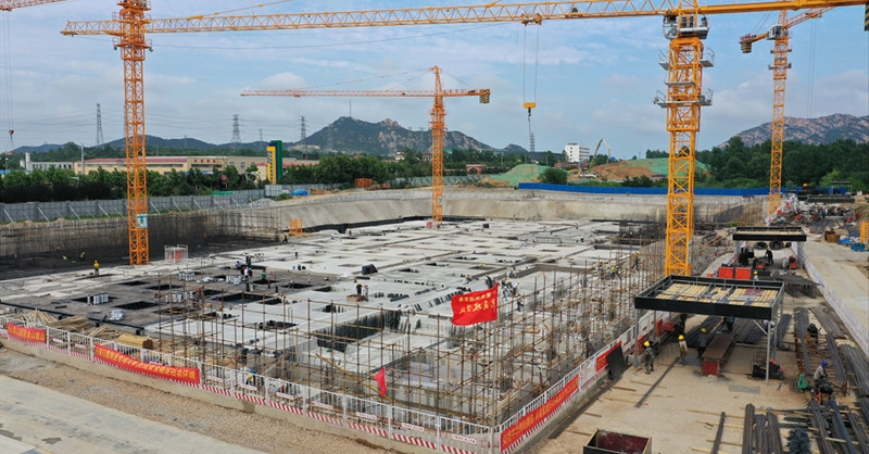 對外經(jīng)濟貿(mào)易大學青島國際校區(qū)建設快速推進